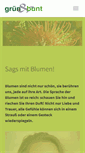 Mobile Screenshot of gruen-und-bunt.de